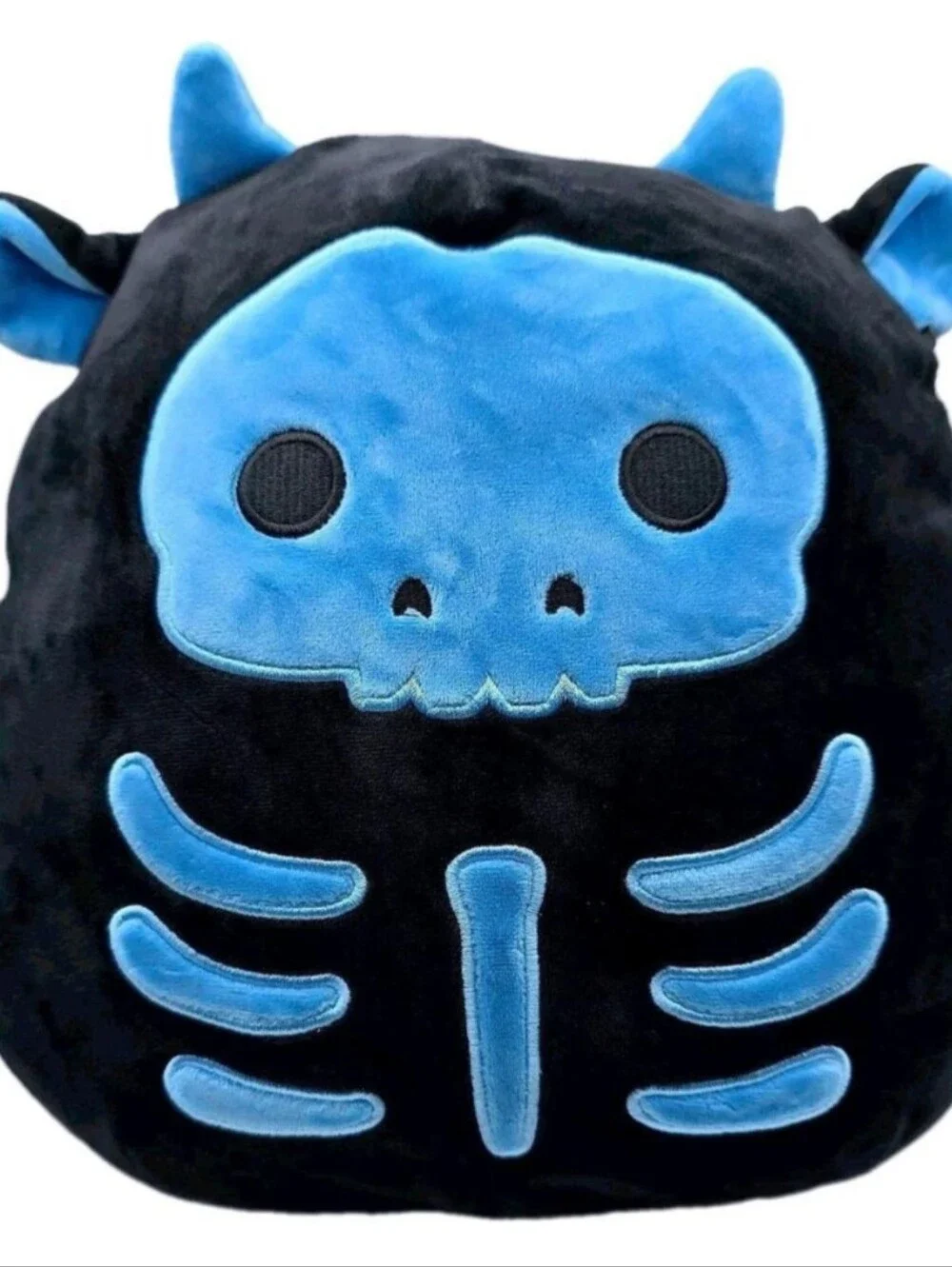 Stump the Skeleton Cat Squishmallow Halloween Squad Candy Pail 🪣